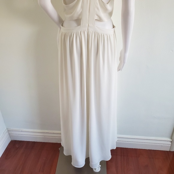 Lovers +Friends Cut Out Hi Low Maxi Dress Size L - Picture 5 of 8